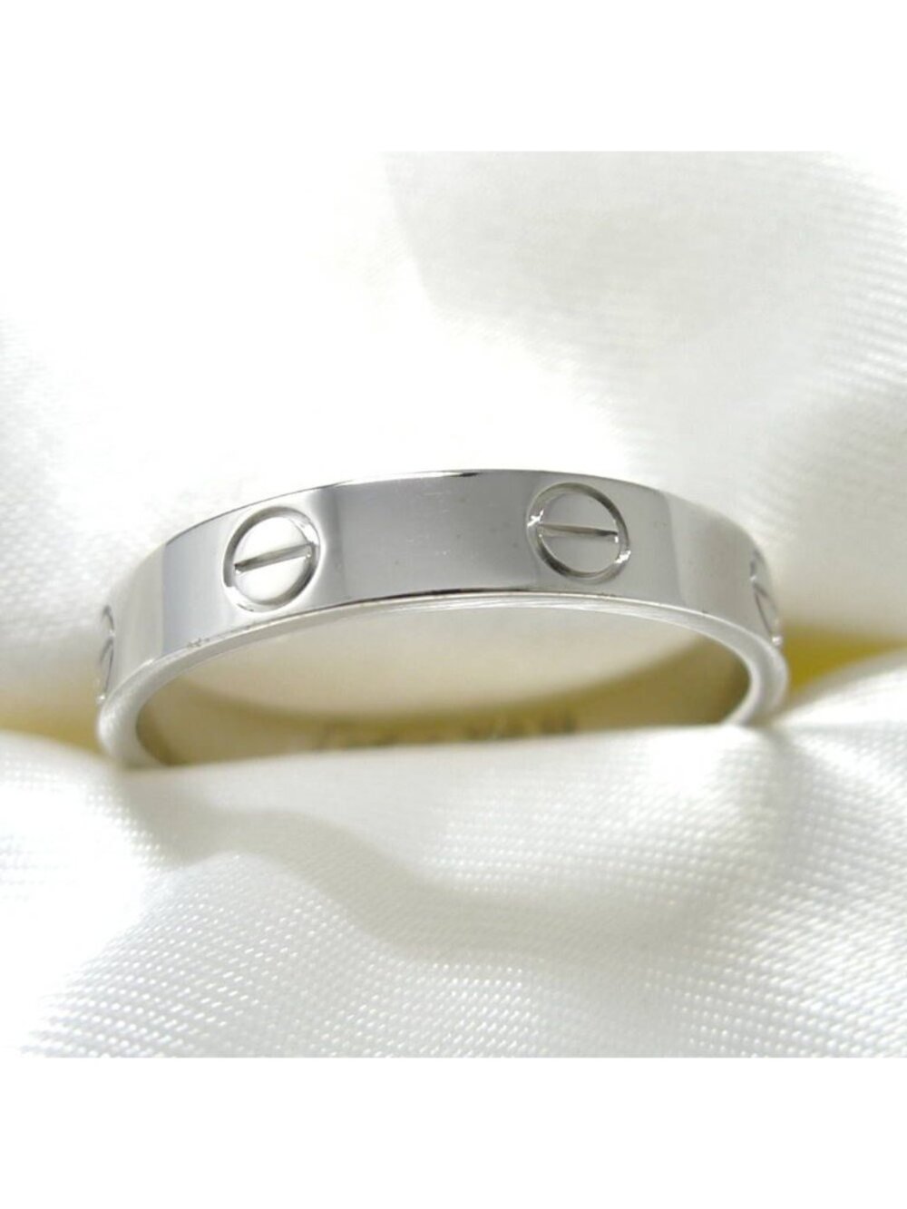 Cartier Love Ring White